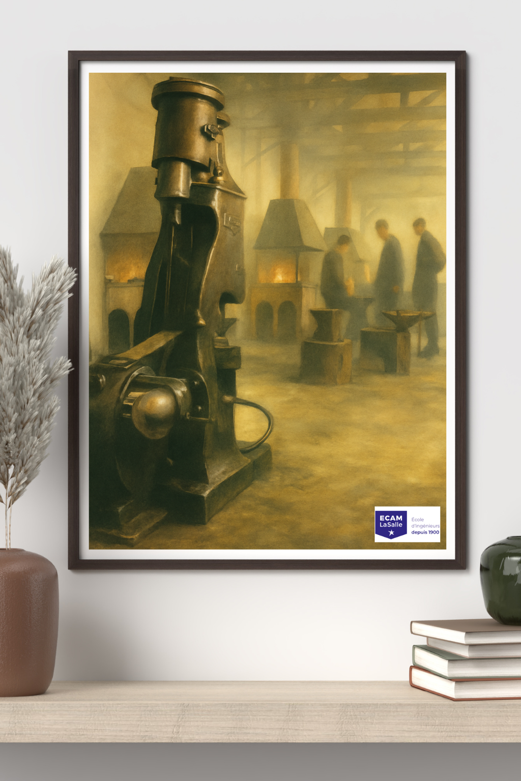 Pack 3 Photos 1950 ECAM – Version Affiches ou Encadrées