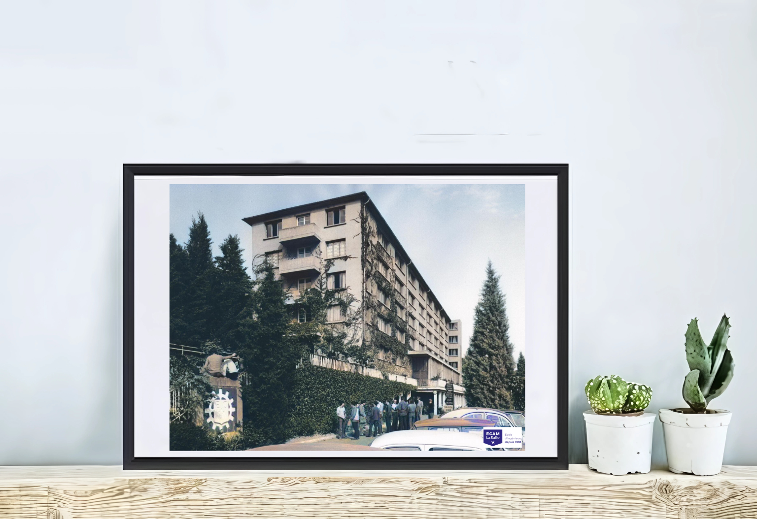 Pack 3 Photos 1980–90 ECAM – Affiches ou Encadrées