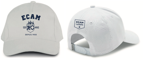Casquette ECAM 125 ans