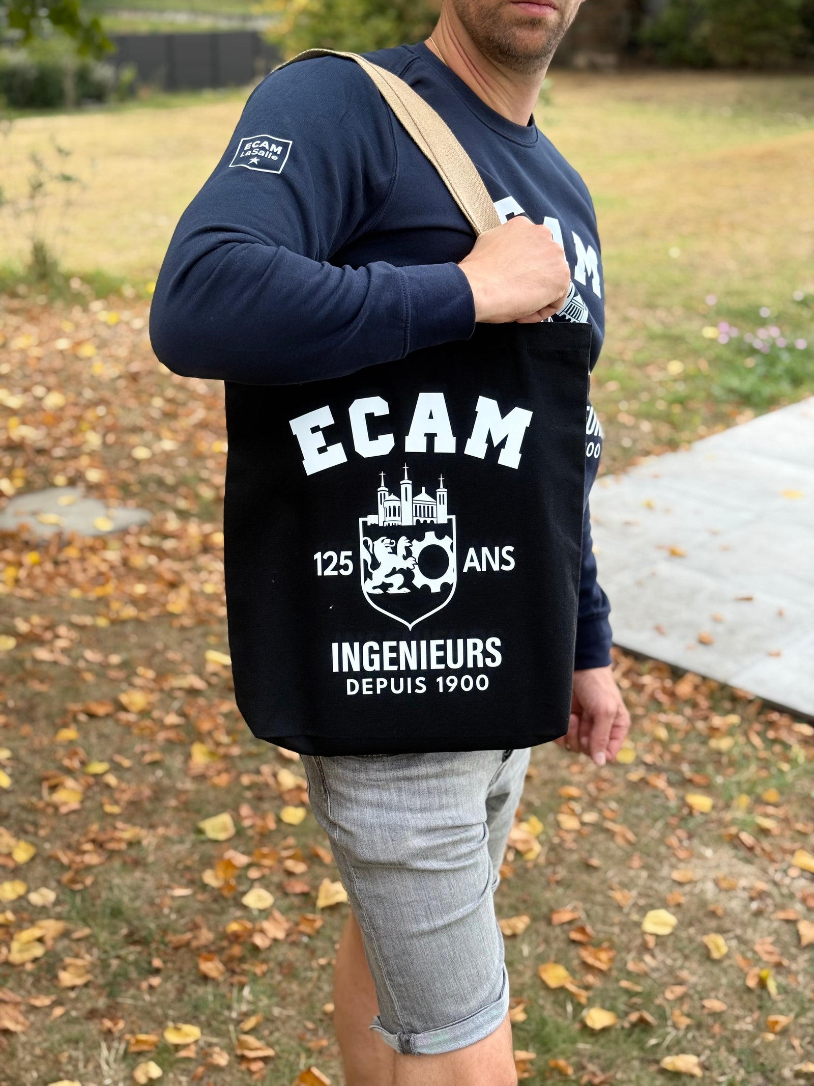 ToteBag ECAM 125 ans Premium – Élégance & Solidité