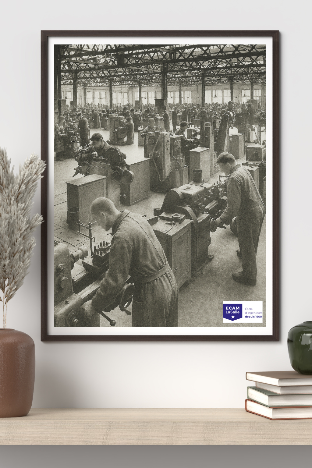 Pack 3 Photos 1950 ECAM – Version Affiches ou Encadrées