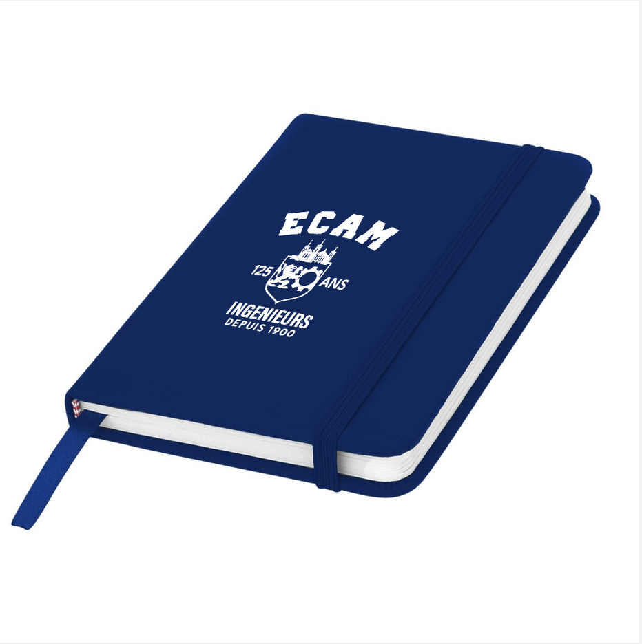 Carnet A5 ECAM 125 ans – Bleu Marine