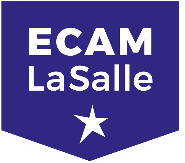 Écussons ECAM LaSalle – Lot de 4 (2 tailles)