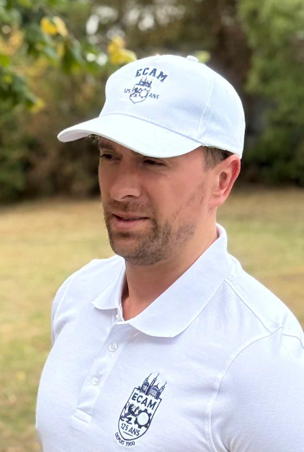 Casquette ECAM 125 ans – Broderie Premium & Fierté