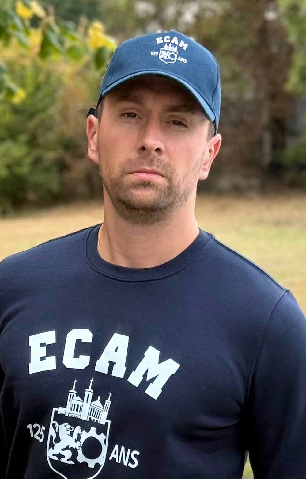 Casquette ECAM 125 ans – Broderie Premium &amp; Fierté