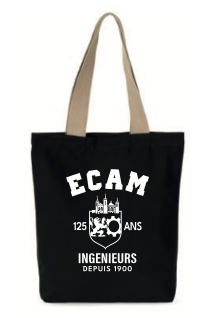 ToteBag ECAM 125 ans Premium – Élégance & Solidité
